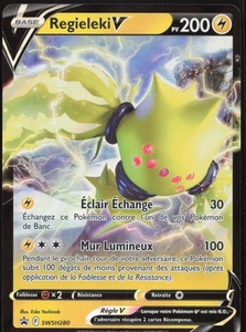 Pokemon Karte Regieleki-V SWSH280 Promo SWSH Französisch - Bild 1 von 2