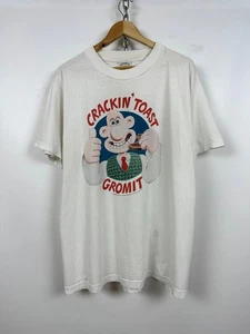 1989 Vintage Wallace & Gromit Crackin Toast T-Shirt Size XL - Bild 1 von 21