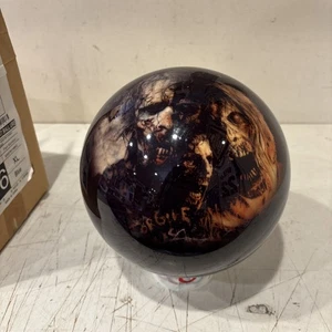 The Walking Dead Zombie undrilled Bowling ball 2016 AMC Great Shape - Picture 1 of 7