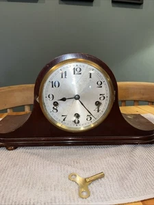 Reloj Westminster Chimes Mantle Vintage Balance Flotante, Funciona Bien - Imagen 1 de 14