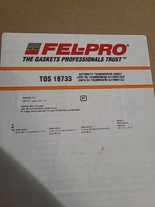 Fel-Pro TOS18733 Automatic Transmission Gasket Dodge Truck 01-04 - Picture 1 of 1