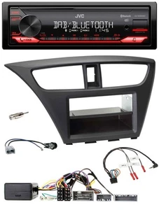 JVC Bluetooth USB DAB Lenkrad Autoradio für Honda Civic (ab 2012) - Bild 1 von 10