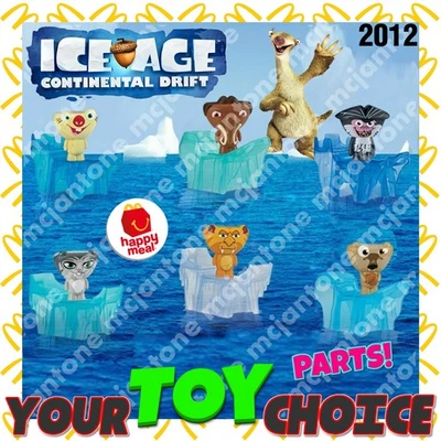 Iceberg prehistórico McDonald's 2012 Ice Age 4 Continental Drift TU ELECCIÓN juguete Foto 1 de 3