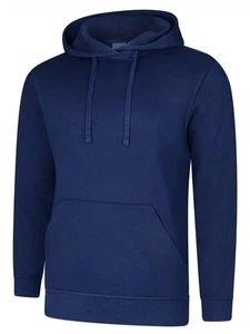 Uneek - Baju Jubah/Deluxe Hooded Sweatshirt Uniseks - 60% Kapas Ring Spun Comb - Picture 1 of 1