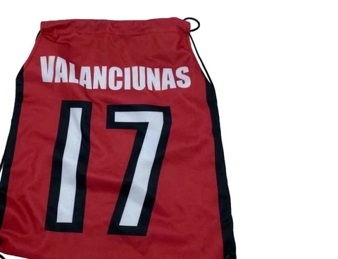 Toronto Raptors Drawstring Bag (Valanciunas) Cover