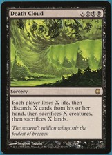 Death Cloud Darksteel NM Black Rare MAGIC GATHERING CARD (ID# 230862) ABUGames