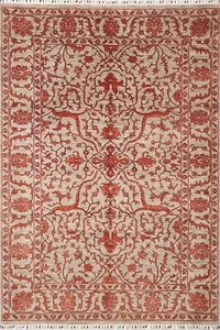 6x8 ft Bijar Gray Area Rug Afghan Hand Knotted wool veg Dye oriental modern Rug - Picture 1 of 12