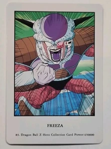 DRAGONBALL Z HERO COLLECTION 1 #83 FREEZA AMADA ARTBOX 1995 - Picture 1 of 2