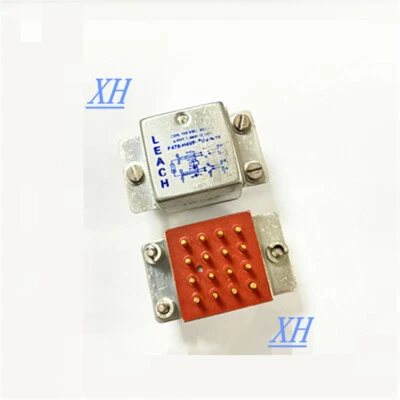 LEACH F470-H4VP-ZUV-M16 Metal Sealed Relay 110VDC 5000 ohms 16 Pins  - Image 1 of 3