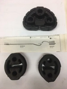 3 PZ SUPPORTI MARMITTA CENTRALE E TERMINALE FIAT PANDA 169 1.2 1.4 GPL DAL 2003 - Imagen 1 de 1