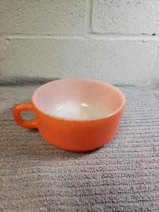 Anchor Hocking Fire King Soup Bowl Orange 5" - Picture 1 of 2