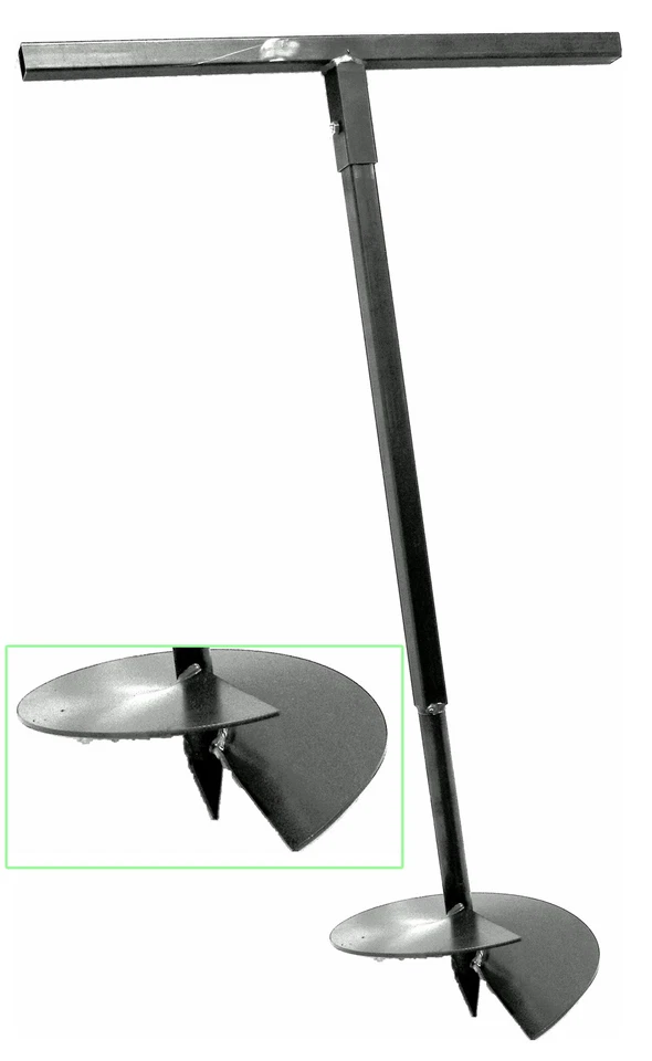 MWS-Apel Gartenbohrer 300mm - Schwarz