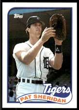 1989 Topps Pat Sheridan Detroit Tigers #288