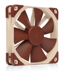 Noctua NF-F12 120mm 1500RPM Case Fan - Beige, Brown - Picture 1 of 5
