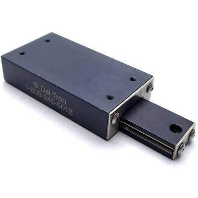 Del-Tron RS2-2 Crossed Roller Slide,2 英寸旅行,176 磅,3.25x1.75 x.75 英寸,6-32 — 第 1/3 张图片