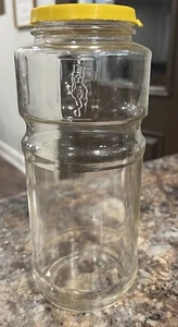 VASO TRASPARENTE ARACHIDI VINTAGE MR. PLANTERS CON COPERCHIO STAY FRESH - Foto 1 di 7