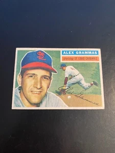 1956 TOPPS BASEBALL #37 ALEX GRAMMAS !! 1€ VERSAND!! - Bild 1 von 2