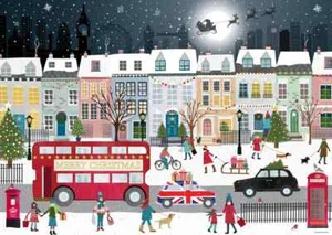 Ravensburger London’s Christmas Spirit 1000 piece jigsaw puzzle - Picture 1 of 3