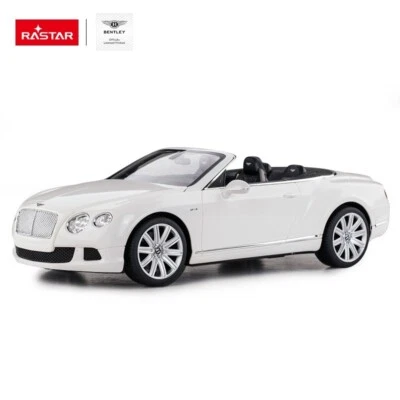 1/12 Rastar Bentley Continental GT RC Car White - Image 1 of 3