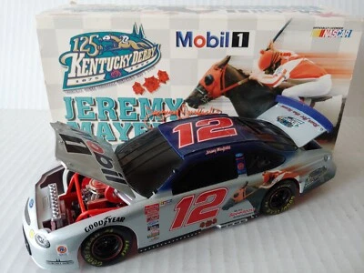 1999 Action Jeremy Mayfield #12 Mobil 1 / 125th Kentucky Derby 1:24 scale BANK - Image 1 of 4
