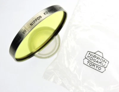 Nikon Rangefinder RF NIPPON KOGAKU Series VII Y1 Filter for Nikon RF 2.5cm f4 #2 - Image 1 of 4