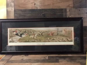 Caccia alla volpe ""Pianto completo"" H.Alken Aquatint T.Sutherland 1824 - Foto 1 di 13