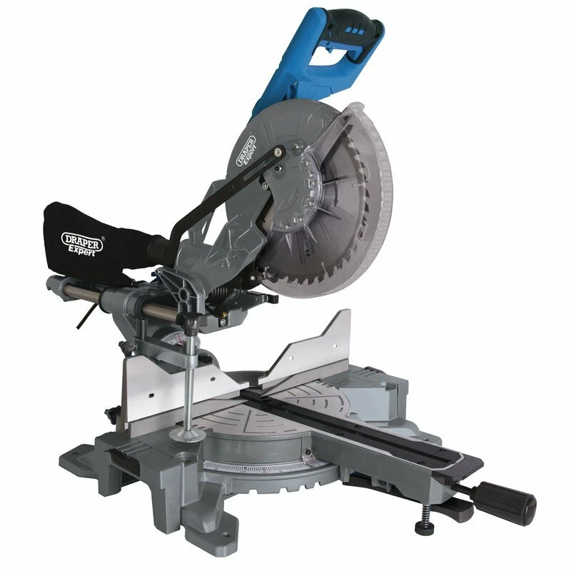 DRAPER 79899 255MM DOUBLE BEVEL SLIDING COMPOUND MITRE SAW (2000W) 240VOLT - Image 1 of 1