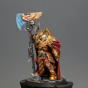 Captain General Trajann Valoris Warhammer 40K Adeptus Custodes GW Propainted - Picture 1 of 6