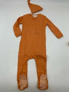 Pottery Barn Kids Baby My first Halloween Pajamas And Hat Sz 12-18 Months 9504B - Picture 1 of 6