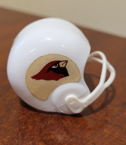 Vintage ST. LOUIS CARDINALS   Mini Plastic 1.5"  Football Display Only Helmet Cover