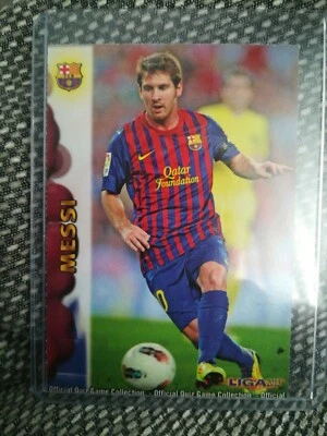 Leo Messi FC Barcelona N 44 Mundi Cromo Sport 2013 Quiz Game Collection La Liga - Imagen 1 de 2