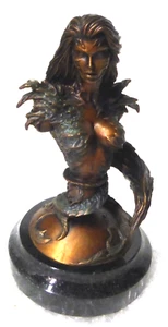 Witchblade Bronze Bust Statue New 2006 CS Moore Studios Top Cow  Amricons - Picture 1 of 8