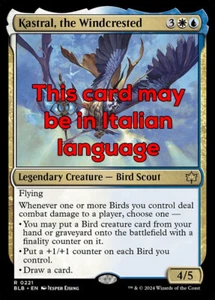 MTG KASTRAL, THE WINDCRESTED EXC - KASTRAL, LA CRESTA DEL VENTO 221 - BLB - Picture 1 of 1