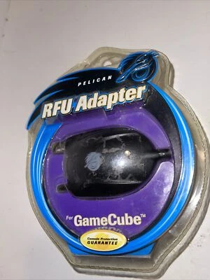 Pelican Automatic Auto RF Switch RFU Coax TV Cable Cord for Nintendo Gamecube R3 - Image 1 of 4