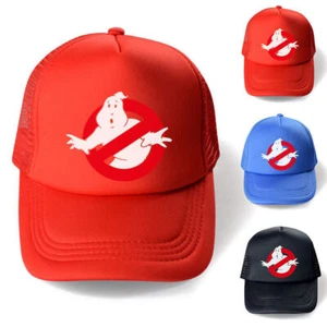 Kids Boys Girls GHOSTBUSTERS Fashion Cool Adjustable Baseball Cap Hat Gift New - Picture 1 of 9