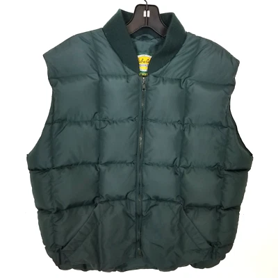 Cabelas Premier Northern Women Goose Down Vest Sz M Green Zip Up Outdoor - Image 1 of 4