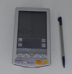 Sony CLIE PEG-N760C PDA Organizer Silver Handheld with Stylus No Charger - Picture 1 of 7