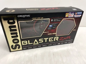 Sound Creative Pcie SB-ZXR-R2 Blaster JP 24bit 192kh Hires Series Pro Sbx Black - Afbeelding 1 van 5
