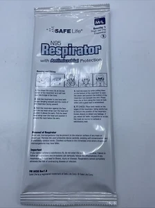 SAFELIFE N95 MASKE mit antimikrobiellem Schutz Atemschutz A450 Med / Large - Bild 1 von 4