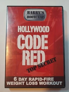 Barry's Bootcamp Hollywood Code Red 6 Day Rapid-Fire Weight Loss Workout DVD - Picture 1 of 4