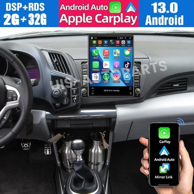 Wireless CarPlay For Honda CR-Z 2010-2016 Car Stereo Radio Android 13 GPS + Cam - Image 1 of 4