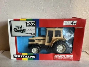 Vintage Boxed Britains 9528 Lamborghini 1706 Tractor 1:32 Scale - New Unopened - Picture 1 of 11
