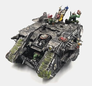 Land Raider Customized Looted Wagon Space Orks Warhammer 40K painted - Picture 1 of 6