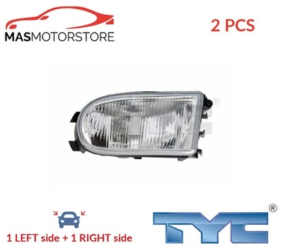 FOG LIGHT LAMP PAIR TYC 19-0588-05-2 2PCS I NEW OE REPLACEMENT - Image 1 of 4