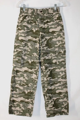 Carhartt Algodón Lona Camuflaje con Lote de Bolsillos Niños Talla-12 Nuevo Sin Etiquetas 25 x 26 Foto 1 de 4