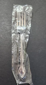 NOS Oneida Community Affection Insalatiera Forchetta 6 3/4” Posate Vintage Placcate Argento - Foto 1 di 5