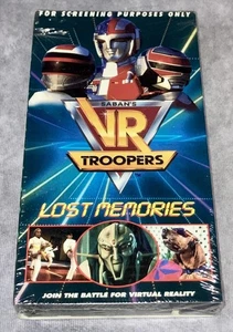 Saban's VR Troopers - Lost Memories (VHS, 1994) Neu Factory Sealed Screener NFR - Bild 1 von 6