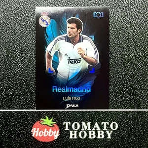 DAKA TOP AUDIENCE 2024-25 LUIS FIGO /149 BLUE REFRACTOR LEGENDS REAL MADRID - Picture 1 of 2