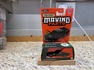 Matchbox Moving Parts 69 Ford Mustang Boss 302 Black And Gold New In Box - Picture 1 of 2