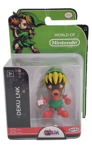 World of Nintendo 1-6 Legend of Zelda Majora's Mask 3D DEKU LINK 2.5” Figure - Picture 1 of 8